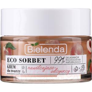 Крем для лица Bielenda Eco Sorbet Peach увлажняющий и питательный