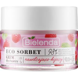 Крем для лица Bielenda Eco Sorbet Raspberry увлажняющий и успокаивающий