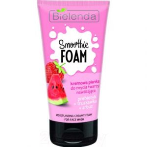 Крем для лица Bielenda Smoothie Cream увлажняющий пребиотик+клубника+арбуз