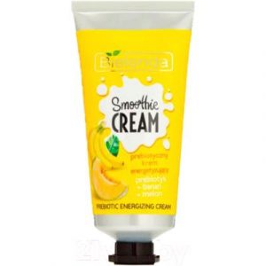 Крем для лица Bielenda Smoothie Cream заряжающий энергией пребиотик+банан+дыня