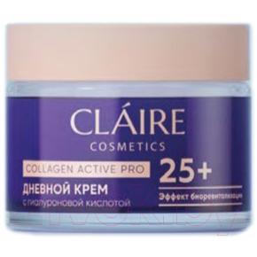Крем для лица Claire Collagen Active Pro дневной 25+