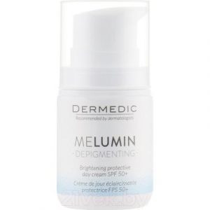 Крем для лица Dermedic Melumin дневной защитный осветляющий SPF50+
