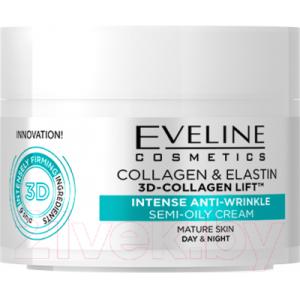 Крем для лица Eveline Cosmetics Коллаген и эластин активное омоложение для зрелой кожи