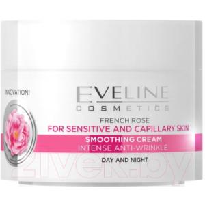 Крем для лица Eveline Cosmetics С экстрактом Французской Розы Омолаживающий против морщин