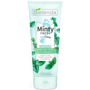 Крем для ног Bielenda Minty Fresh Foot Care освежающий и разглаживающий