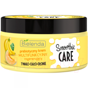 Крем для тела Bielenda Smoothie Care многофункциональный пребиотик+банан+дыня