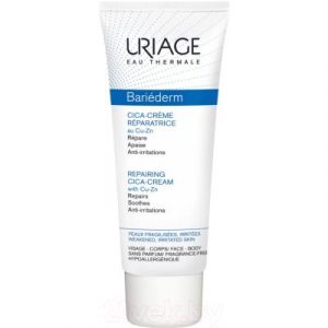 Крем для тела Uriage Bariederm Cica-Creme Reparatrice Au Cu-Zn