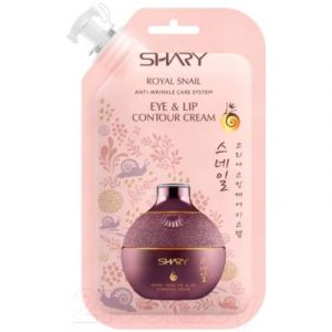 Крем для век Shary Королевская улитка для глаз и губ