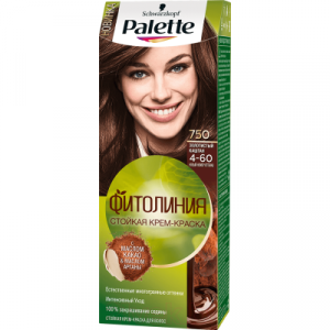 Крем-краска для волос Palette Фитолиния 750 / 4-60