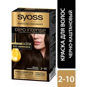 Крем-краска для волос Syoss Oleo Intense стойкая 2-10