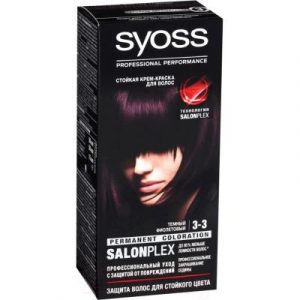 Крем-краска для волос Syoss Salonplex Permanent Coloration 3-3