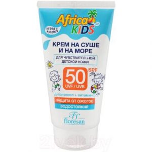 Крем солнцезащитный Floresan Africa Kids SPF50