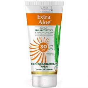 Крем солнцезащитный Health Academy Extra Aloe для всей семьи SPF 30