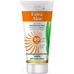 Крем солнцезащитный Health Academy Extra Aloe для всей семьи SPF50