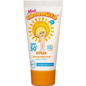 Крем солнцезащитный Мое Солнышко SPF50 туба