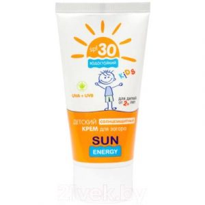 Крем солнцезащитный Sun Energy Kids для загара SPF30