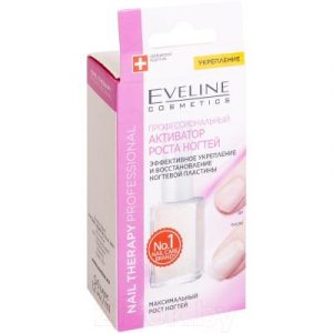 Лак для укрепления ногтей Eveline Cosmetics Nail Therapy Professional активатор роста