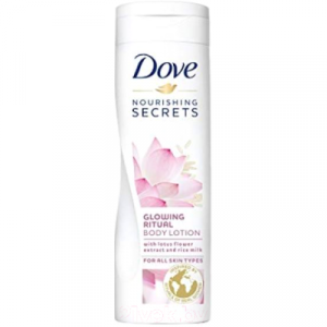 Лосьон для тела Dove С экстрактом цветка лотоса и рисовым молочком