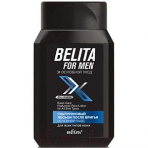 Лосьон после бритья Belita For Men Основной уход Гиалуроновый для всех типов кожи