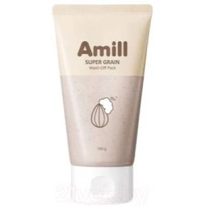 Маска для лица кремовая Amill Super Grain Wash-off Pack