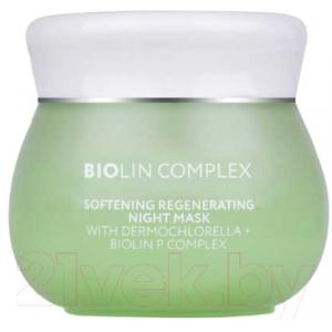 Маска для лица кремовая Beauty Style Дермохлорелла+Биолин Смягчающая Ночная