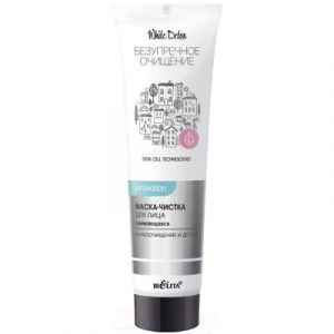 Маска для лица кремовая Belita Безупречное очищение White Detox Cнимающаяся чистка