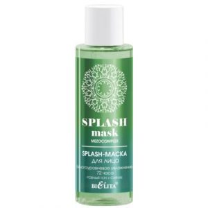 Маска для лица кремовая Belita Splash-mask Mezocomplex Многоуровневое увлажнение 72 часа