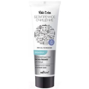 Маска для лица кремовая Belita White Detox Мелкозернистая Ровный тон и Сияние Пилинг