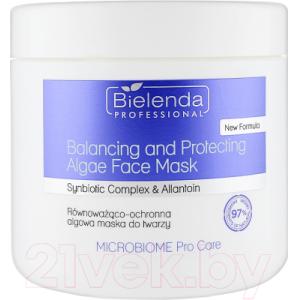 Маска для лица кремовая Bielenda Professional Microbiome Pro Care балансирующая с водорослями для защиты