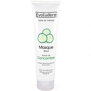 Маска для лица кремовая Evoluderm Cucumber увлажняющая