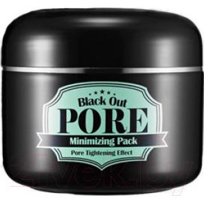 Маска для лица кремовая Secret Key Black Out Pore Minimizing Pack с древесным углем