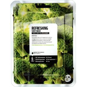 Маска для лица тканевая Dermal It's Real Superfood Mask Брокколи