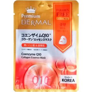 Маска для лица тканевая Dermal Premium Coenzyme Q10 Collagen Essence Mask