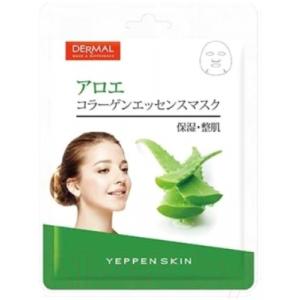 Маска для лица тканевая Dermal Yeppen Skin с алоэ и коллагеном