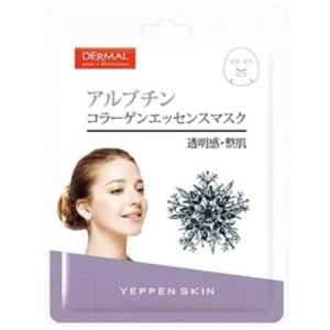 Маска для лица тканевая Dermal Yeppen Skin с арбутином и коллагеном
