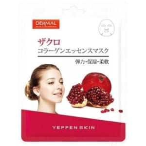 Маска для лица тканевая Dermal Yeppen Skin с гранатом и коллагеном