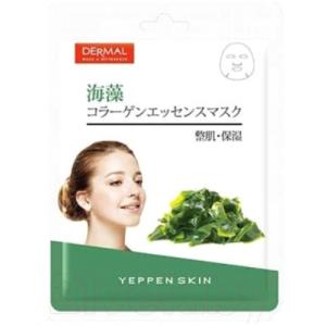 Маска для лица тканевая Dermal Yeppen Skin с морскими водорослями и коллагеном