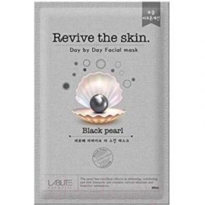 Маска для лица тканевая Labute Revive the skin Black pearl