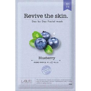 Маска для лица тканевая Labute Revive the skin Blueberry