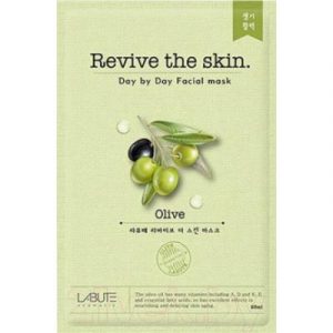 Маска для лица тканевая Labute Revive the skin Olive