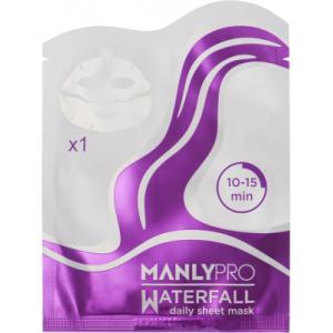 Маска для лица тканевая Manly PRO Waterfall WM1
