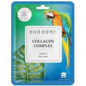 Маска для лица тканевая Mi-Ri-Ne Collagen Complex Тонизирующая