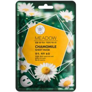 Маска для лица тканевая Mi-Ri-Ne Meadow Ромашка и Жасмин с ледниковой водой