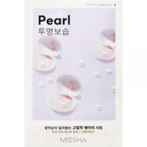 Маска для лица тканевая Missha Airy Fit Sheet Mask Pearl