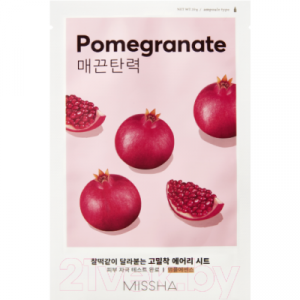 Маска для лица тканевая Missha Airy Fit Sheet Mask Pomegranate