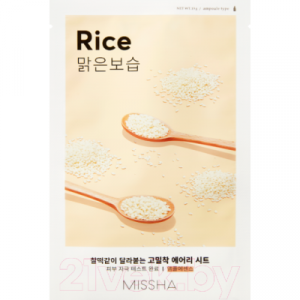 Маска для лица тканевая Missha Airy Fit Sheet Mask Rice