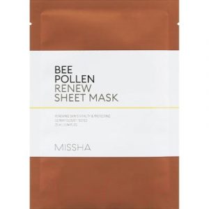 Маска для лица тканевая Missha Bee Pollen Renew Sheet Mask обновляющая