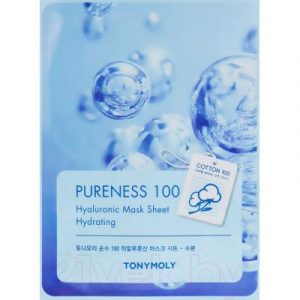 Маска для лица тканевая Tony Moly Pureness 100 Hyaluronic Acid Mask Sheet