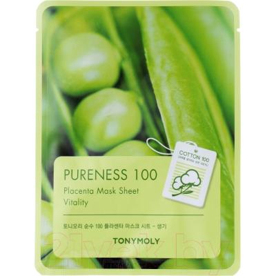 Маска для лица тканевая Tony Moly Pureness 100 Placenta Mask Sheet