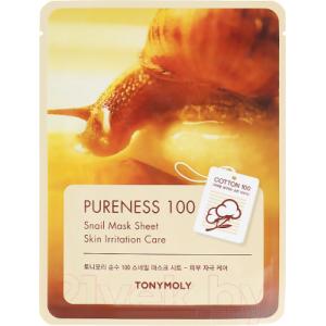 Маска для лица тканевая Tony Moly Pureness 100 Snail Mask Sheet